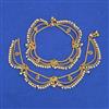 Antique Moti Payal with Gold Plating
