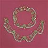 Antique Moti Payal with Gold Plating