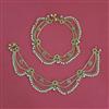 Antique Moti Payal with Gold Plating