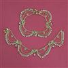 Antique Moti Payal with Gold Plating