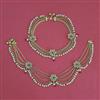 Antique Moti Payal with Gold Plating