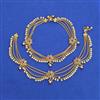 Antique Moti Payal with Gold Plating