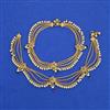 Antique Moti Payal with Gold Plating
