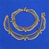 Antique Moti Payal with Gold Plating