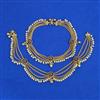 Antique Moti Payal with Gold Plating