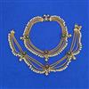 Antique Moti Payal with Gold Plating