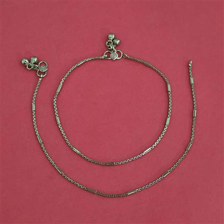 Antique Classic Payal with Mehndi Plating
