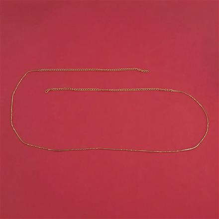 Antique Plain Gold Belt with Gold Plating