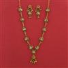 Antique Classic Necklace with Matte Gold Plating