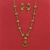 Antique Classic Necklace with Matte Gold Plating
