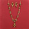 Antique Classic Necklace with Matte Gold Plating