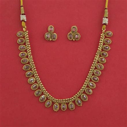 Antique Classic Necklace with Gold Plating