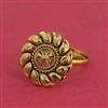Antique Adjustable Ring with Gold Plating