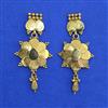 Antique Temple Earring with Gold Plating