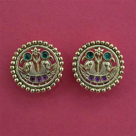 Antique Tops with Black Plating Matte Gold Plating