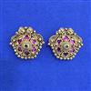 Antique Classic Earring with Matte Gold Plating