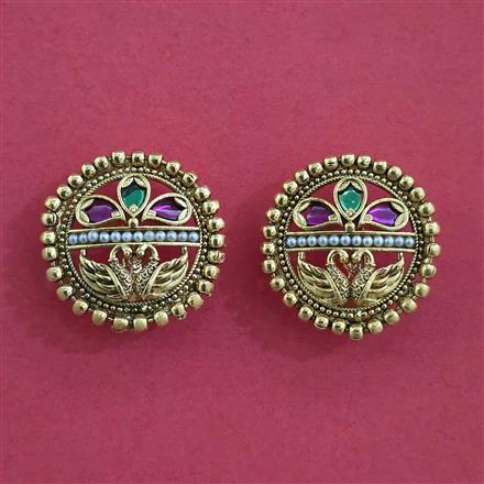 Antique Tops with Matte Gold Plating