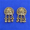 Antique Classic Earring with Matte Gold Plating