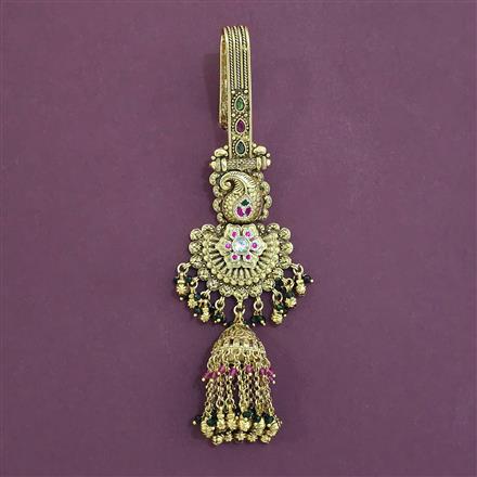 Antique Classic Jhuda with Matte Gold Plating