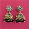 Antique Jhumki with Matte Gold Plating