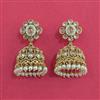 Antique Jhumki with Matte Gold Plating
