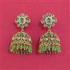 Antique Jhumki with Matte Gold Plating