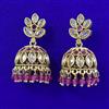 Antique Jhumki with Matte Gold Plating