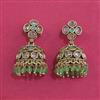 Antique Jhumki with Matte Gold Plating
