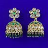 Antique Jhumki with Matte Gold Plating
