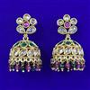 Antique Jhumki with Matte Gold Plating