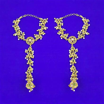 Antique Classic Hath Pan with Matte Gold Plating