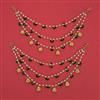 Antique Moti Ear Chain with Gold Plating