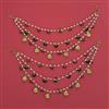 Antique Moti Ear Chain with Gold Plating