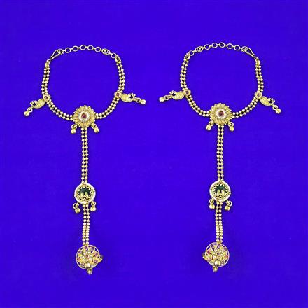 Antique Classic Hath Pan with Matte Gold Plating