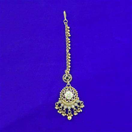 Antique Classic Tikka with Matte Gold Plating