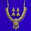 Antique Classic Necklace with Matte Gold Plating