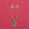 Antique Classic Necklace with Matte Gold Plating