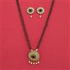 Antique Classic Mangalsutra with Matte Gold Plating