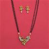 Antique Classic Mangalsutra with Matte Gold Plating