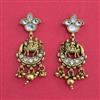 Antique Classic Earring with Matte Gold Plating