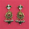Antique Classic Earring with Matte Gold Plating