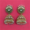 Antique Jhumki with Matte Gold Plating