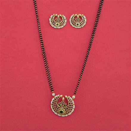 Antique Classic Mangalsutra with Gold Plating