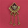 Antique Classic Brooch with Matte Gold Plating