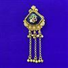 Antique Classic Brooch with Matte Gold Plating