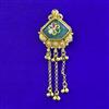 Antique Classic Brooch with Matte Gold Plating