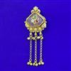 Antique Classic Brooch with Matte Gold Plating