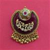 Antique Classic Brooch with Matte Gold Plating