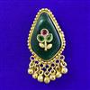 Antique Classic Brooch with Matte Gold Plating