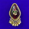 Antique Classic Brooch with Matte Gold Plating